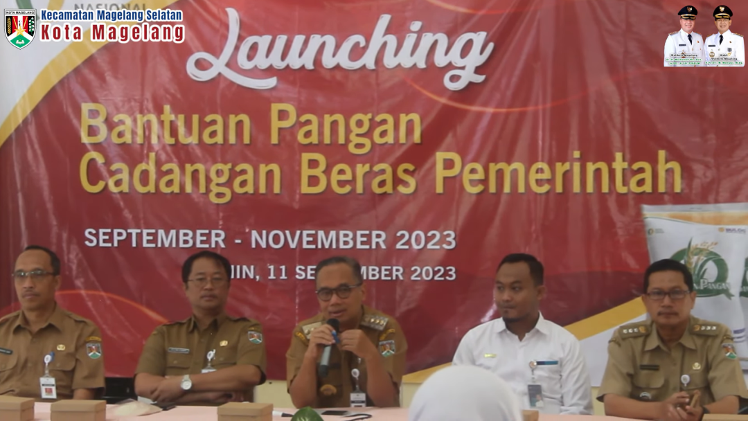 Read more about the article Launching Bantuan Pangan Cadangan Beras Pemerintah
