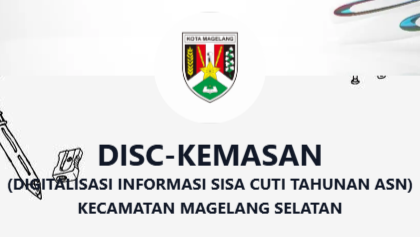 You are currently viewing DISC-KEMASAN